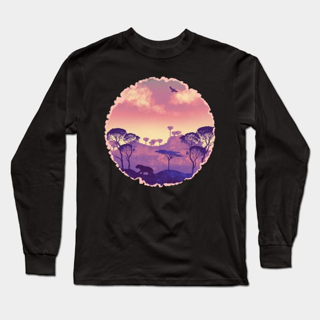 In the Wild Long Sleeve T-Shirt by Anastasiya Malakhova